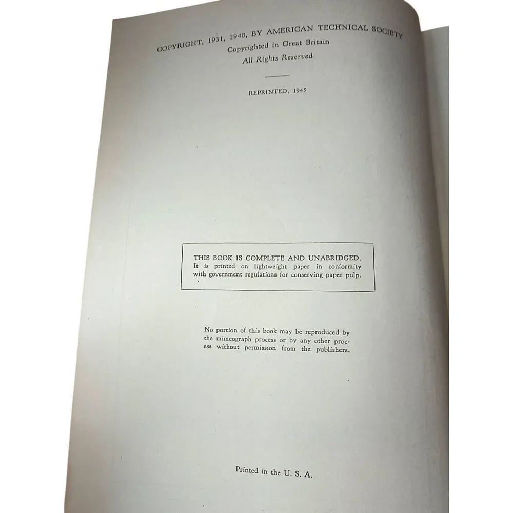 1946 “Concrete Design and Construction” W. Herbert Gibson 2nd Ed Illustrated